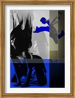 Framed Blue Romance