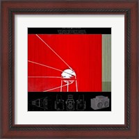 Framed Sputnik Art