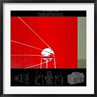 Framed Sputnik Art