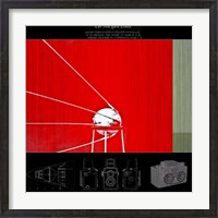 Framed Sputnik Art