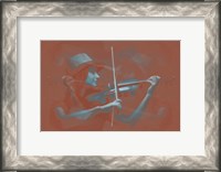 Framed Violinist Brown