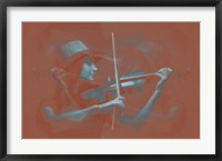 Framed Violinist Brown