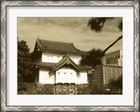 Framed Traditional Building In Tokyo