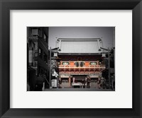 Framed Shrine In Tokyo