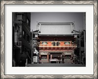 Framed Shrine In Tokyo