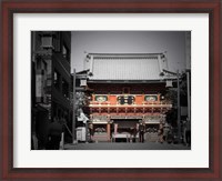 Framed Shrine In Tokyo