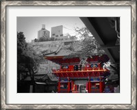 Framed Temple In Tokyo