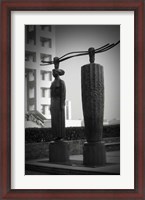 Framed Tokyo City Sculpture