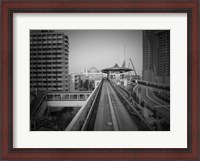 Framed Tokyo Train Ride 1