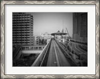 Framed Tokyo Train Ride 1