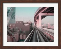 Framed Tokyo Train Ride 5