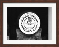 Framed Nikko Whiskey Barrel