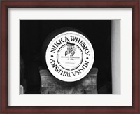 Framed Nikko Whiskey Barrel