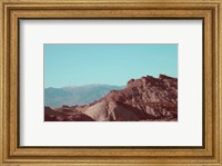 Framed Death Valley Mountains