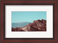 Framed Death Valley Mountains