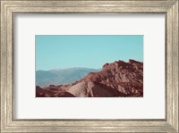 Framed Death Valley Mountains