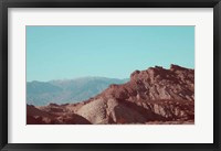 Framed Death Valley Mountains