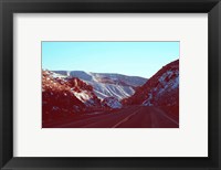 Framed Death Valley Road