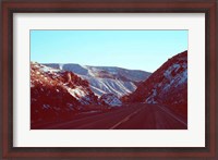 Framed Death Valley Road