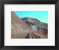 Framed Death Valley Road 1