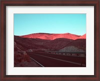 Framed Death Valley Road 4