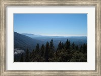 Framed Sierra Mountains
