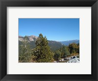 Framed Sierra Mountains 1