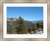 Framed Sierra Mountains 1