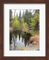 Framed Lake In Sierras