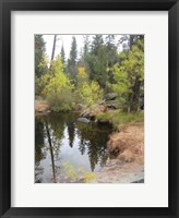 Framed Lake In Sierras