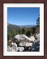 Framed Sierra Nevada Mountains 2