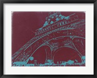 Framed Eiffel Tower