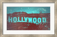 Framed Hollywood Sign