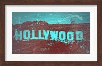 Framed Hollywood Sign