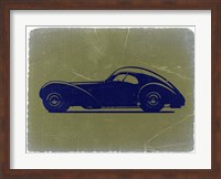 Framed Bugatti 57 S Atlantic