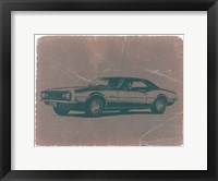Framed Chevy Camaro