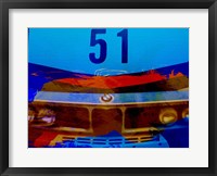 Framed Bmw Racing Colors