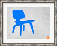 Framed Eames Blue Chair