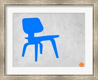 Framed Eames Blue Chair