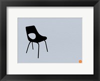 Framed Black Chair