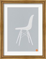 Framed Eames White Chair