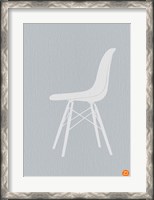 Framed Eames White Chair