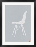 Framed Eames White Chair