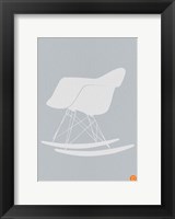 Framed Eames Rocking Chair 1