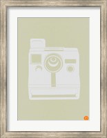 Framed White Polaroid Camera 2