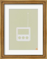 Framed Wooden Radio