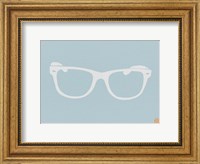 Framed White Glasses