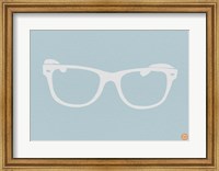 Framed White Glasses