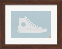 Framed White Shoe