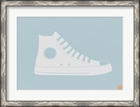 Framed White Shoe